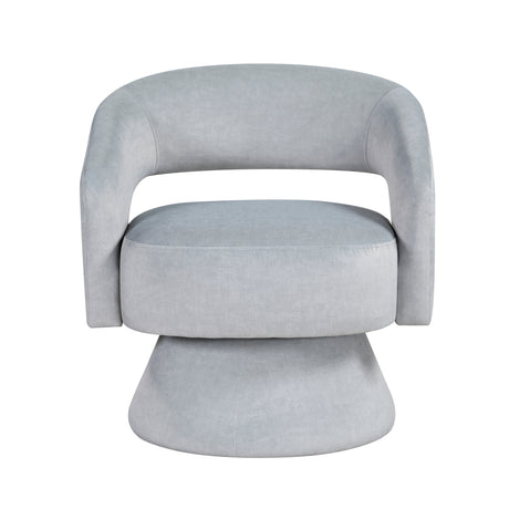 Lavon Gray Swivel Chair from Homelegance - Luna Furniture