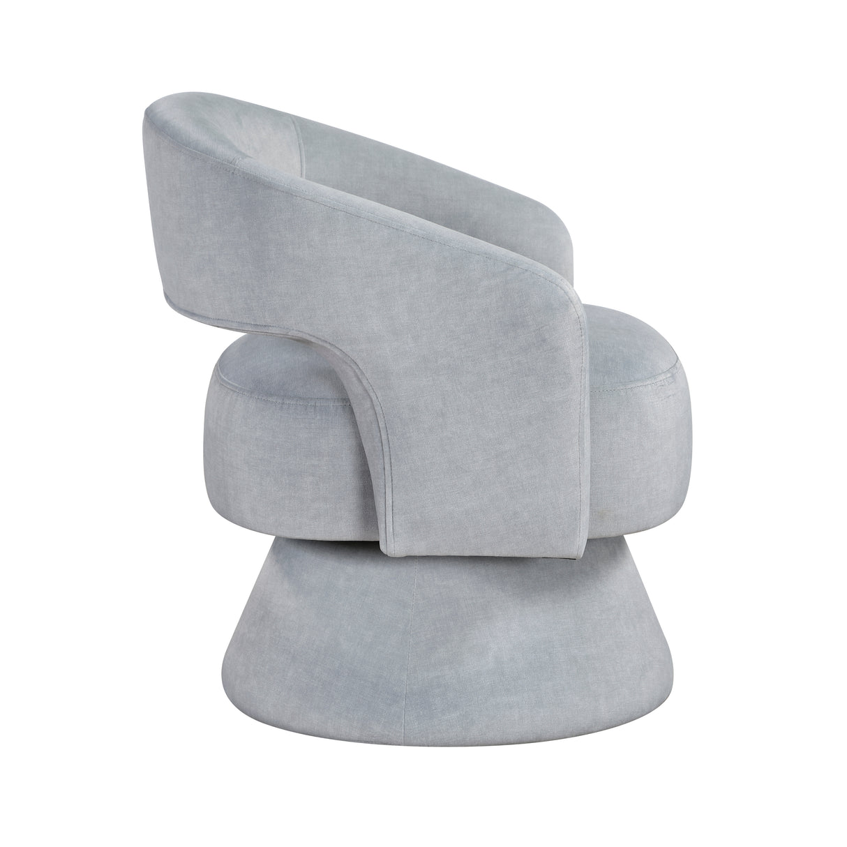 Lavon Gray Swivel Chair from Homelegance - Luna Furniture