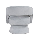Lavon Gray Swivel Chair from Homelegance - Luna Furniture