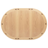 Lavon Light Oak Oval 60-inch Wood Extension Leaf Dining Table from Coaster - Luna Furniture