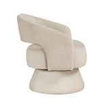 Lavon Taupe Swivel Chair from Homelegance - Luna Furniture