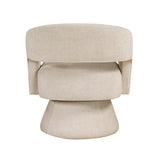 Lavon Taupe Swivel Chair from Homelegance - Luna Furniture