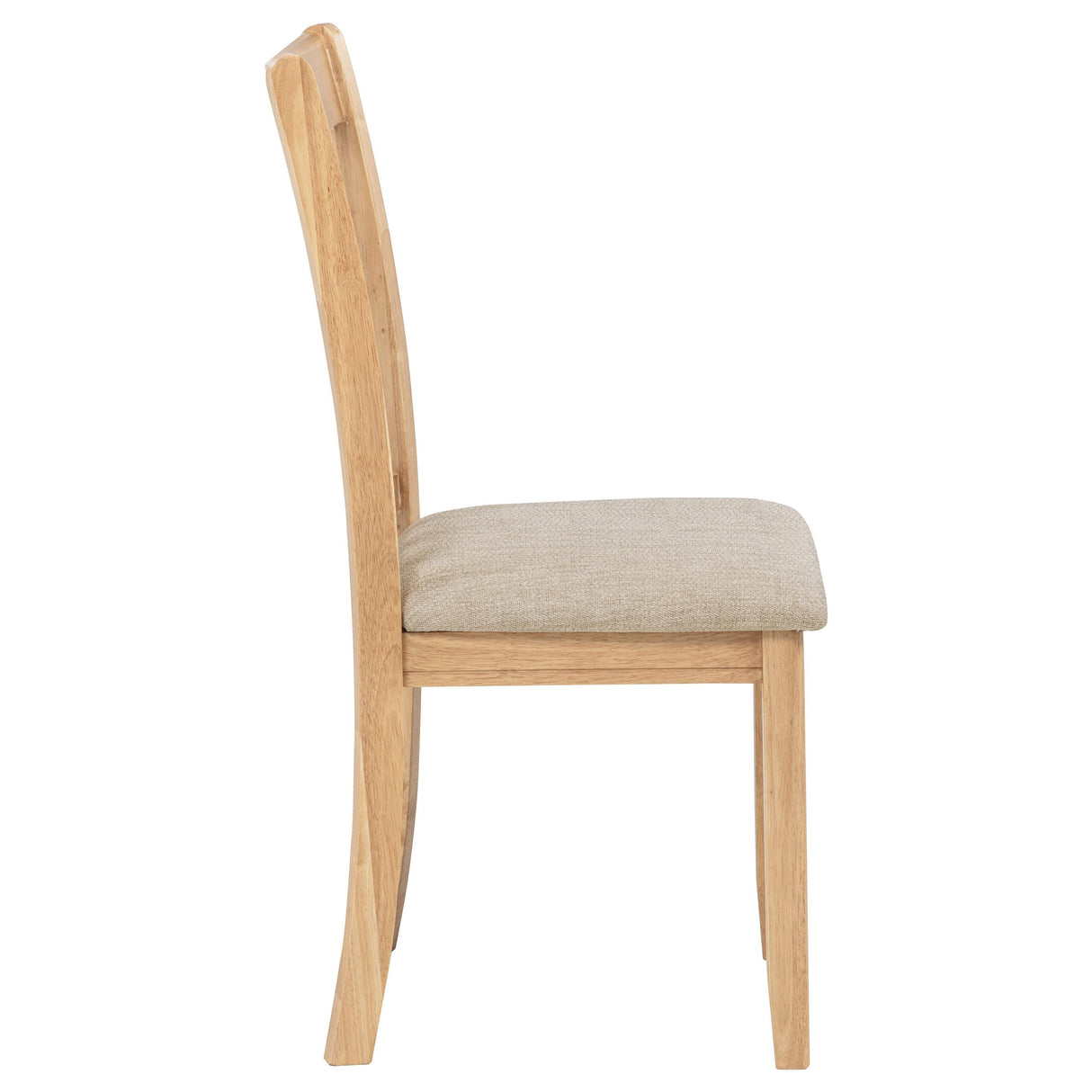 Lavon Gray and Light Oak Wood Dining Side Chair, Set of 2 from Coaster - Luna Furniture