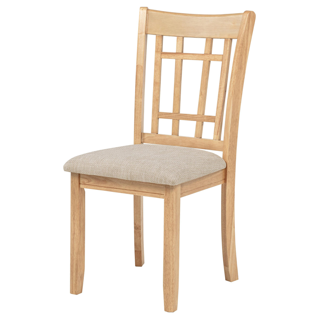 Lavon Gray and Light Oak Wood Dining Side Chair, Set of 2 from Coaster - Luna Furniture