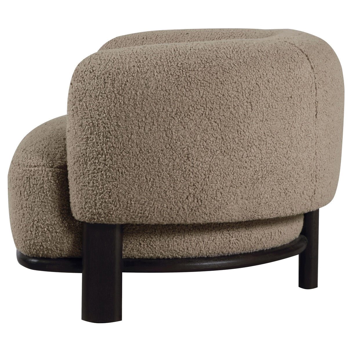 Lawler Mushroom Upholstered Barrel Back Accent Chair from Coaster - Luna Furniture