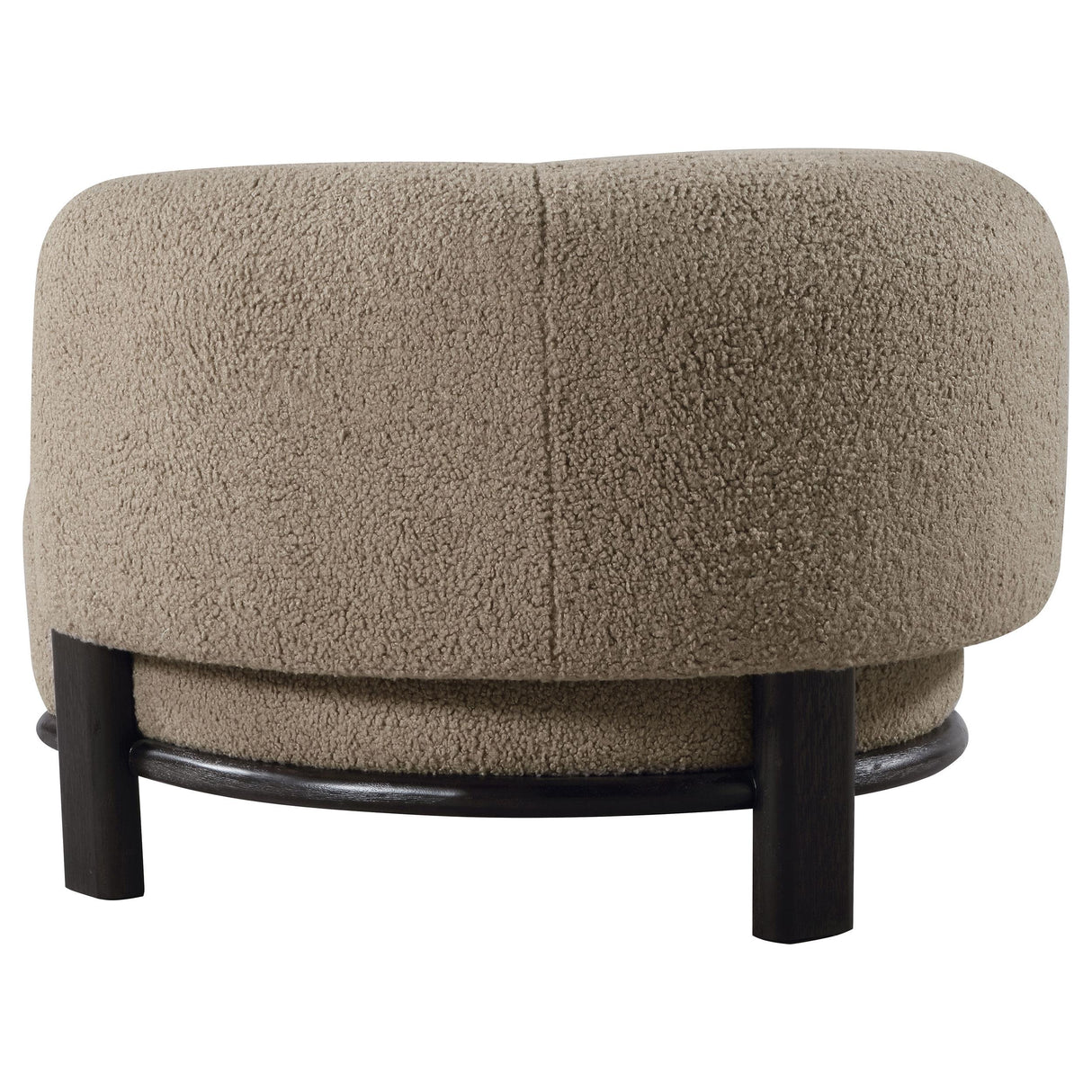 Lawler Mushroom Upholstered Barrel Back Accent Chair from Coaster - Luna Furniture