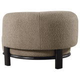 Lawler Mushroom Upholstered Barrel Back Accent Chair from Coaster - Luna Furniture