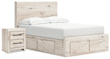 Lawroy Full Storage Bed and Nightstand from Ashley - Luna Furniture