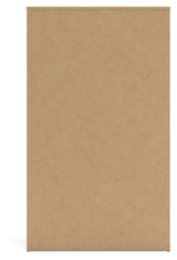 Lawroy Twin Panel Headboard with Mirrored Dresser, Chest and 2 Nightstands in Light Natural from Ashley - Luna Furniture