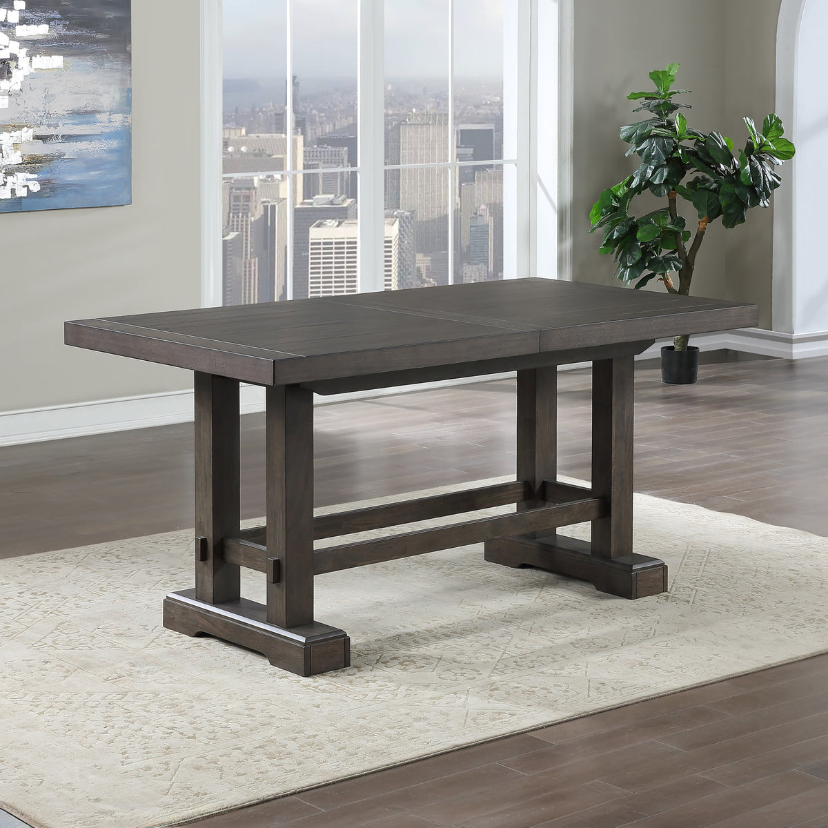 Napa Brown 5-Piece Counter Dining Set from Steve Silver - Luna Furniture