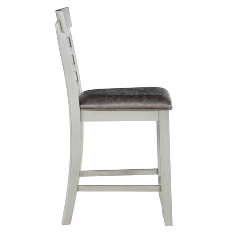 Hyland Gray 24″ Counter Stool, Set of 2 from Steve Silver - Luna Furniture