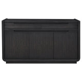Leandro Burnished Black 2-Drawer Dining Sideboard Server from Coaster - Luna Furniture