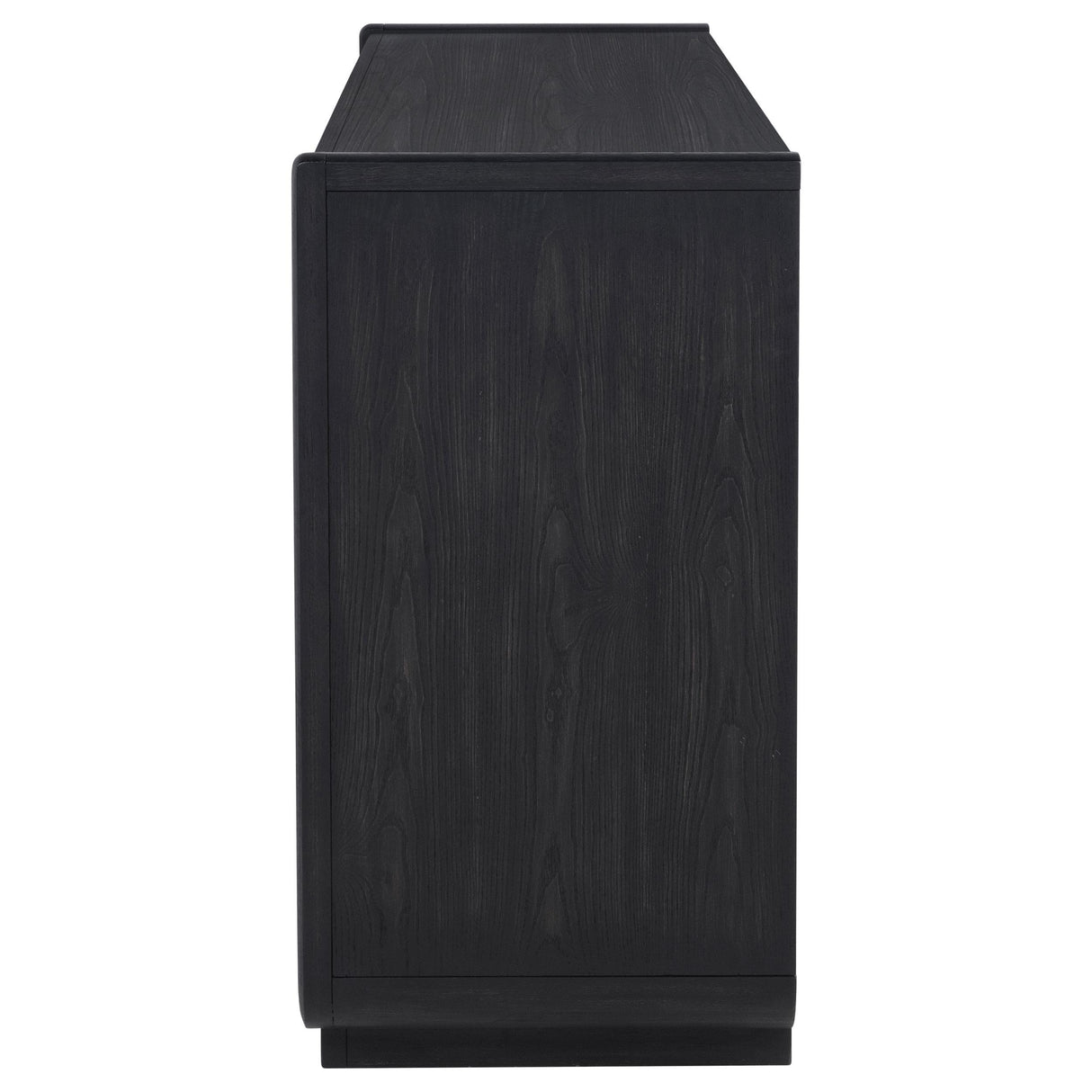 Leandro Burnished Black 2-Drawer Dining Sideboard Server from Coaster - Luna Furniture