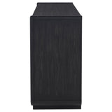 Leandro Burnished Black 2-Drawer Dining Sideboard Server from Coaster - Luna Furniture