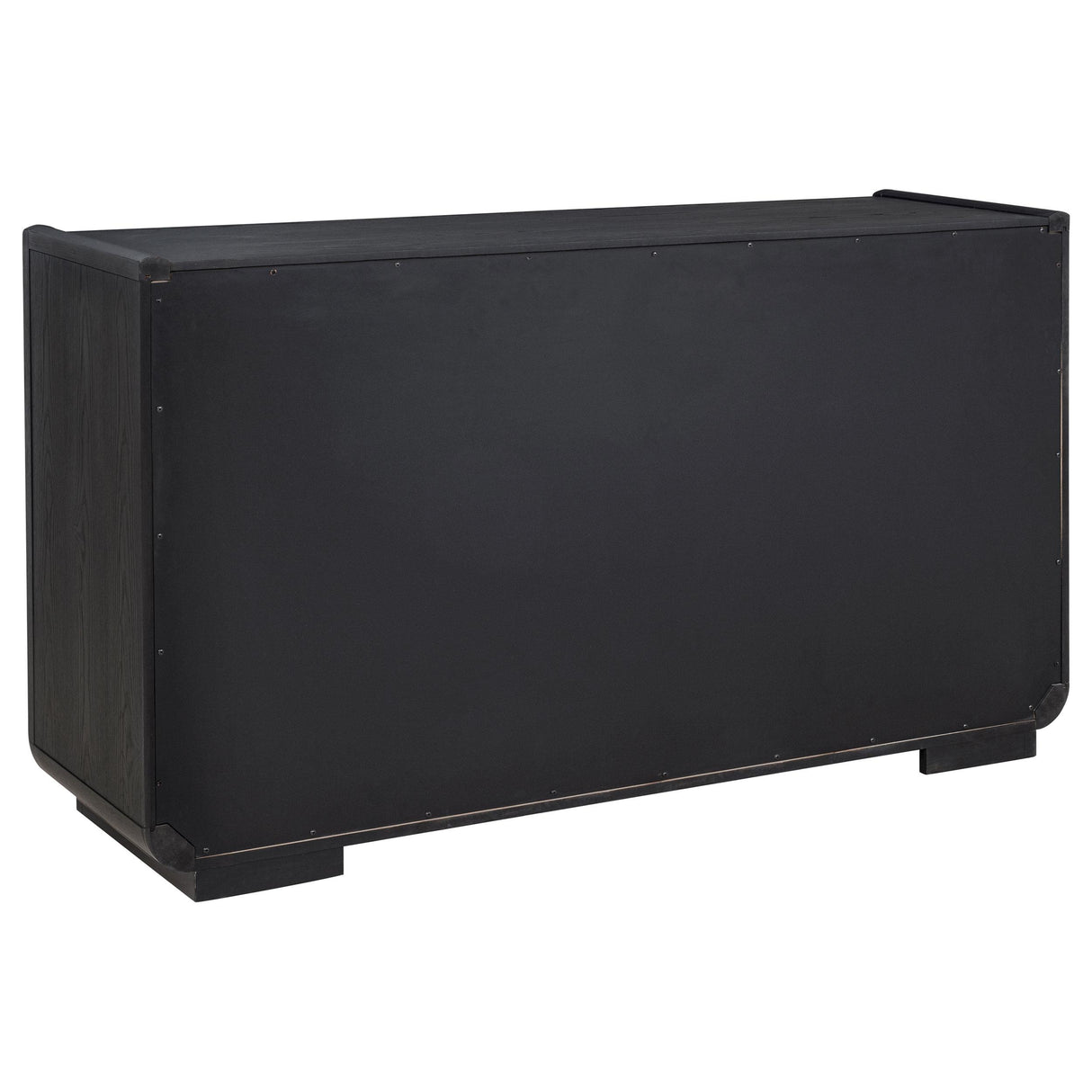 Leandro Burnished Black 2-Drawer Dining Sideboard Server from Coaster - Luna Furniture