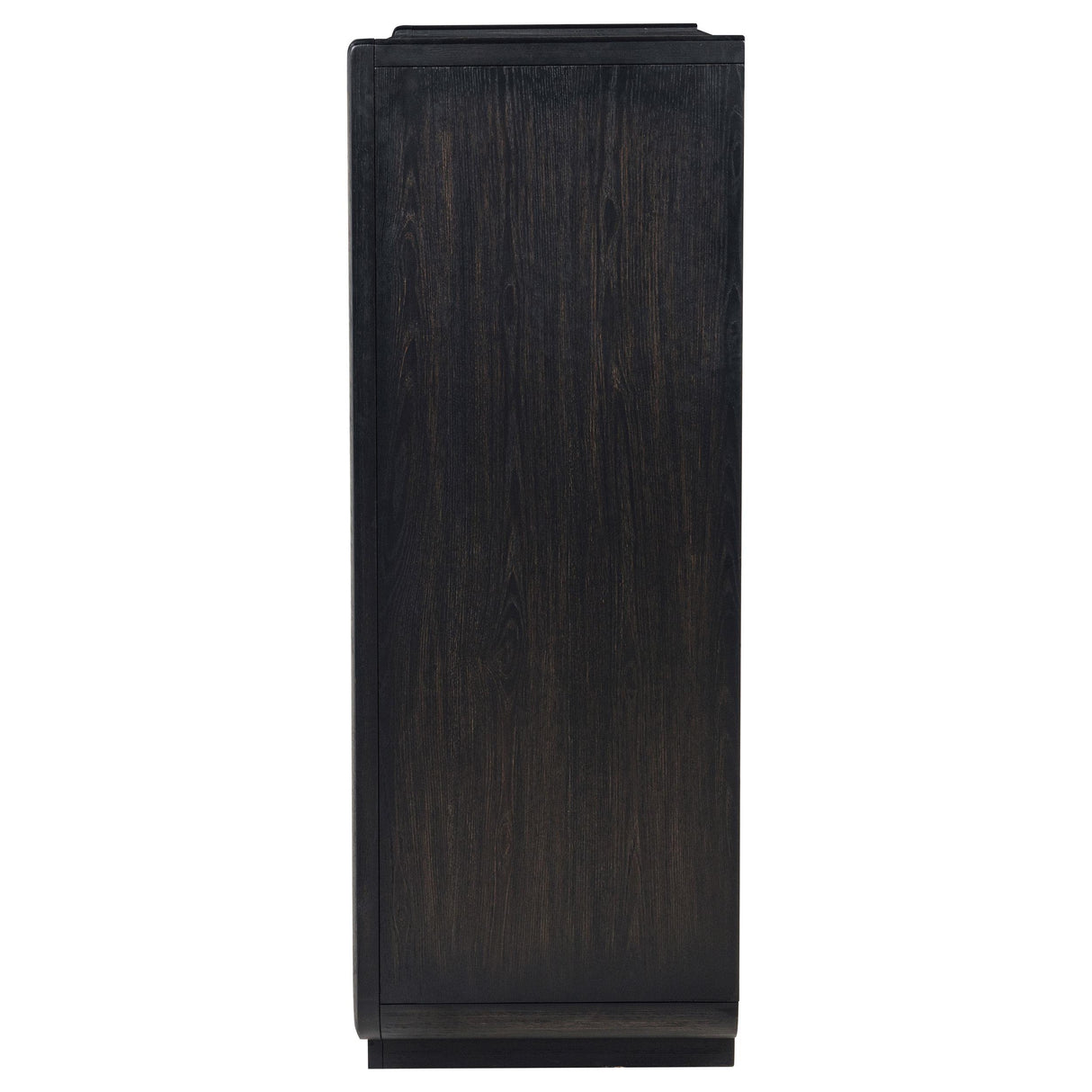 Leandro Burnished Black 5-Drawer Bedroom Chest from Coaster - Luna Furniture