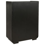 Leandro Burnished Black 5-Drawer Bedroom Chest from Coaster - Luna Furniture