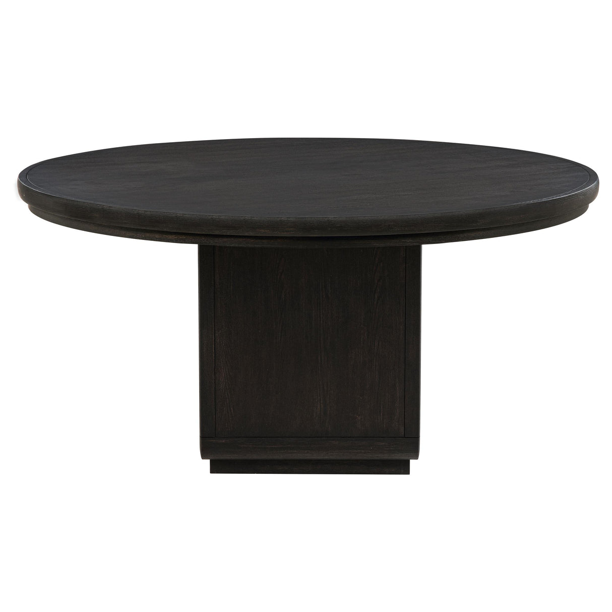 Leandro Burnished Black 7-Piece Round Dining Table Set from Coaster - Luna Furniture