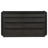 Leandro Burnished Black 8-Drawer Bedroom Dresser from Coaster - Luna Furniture