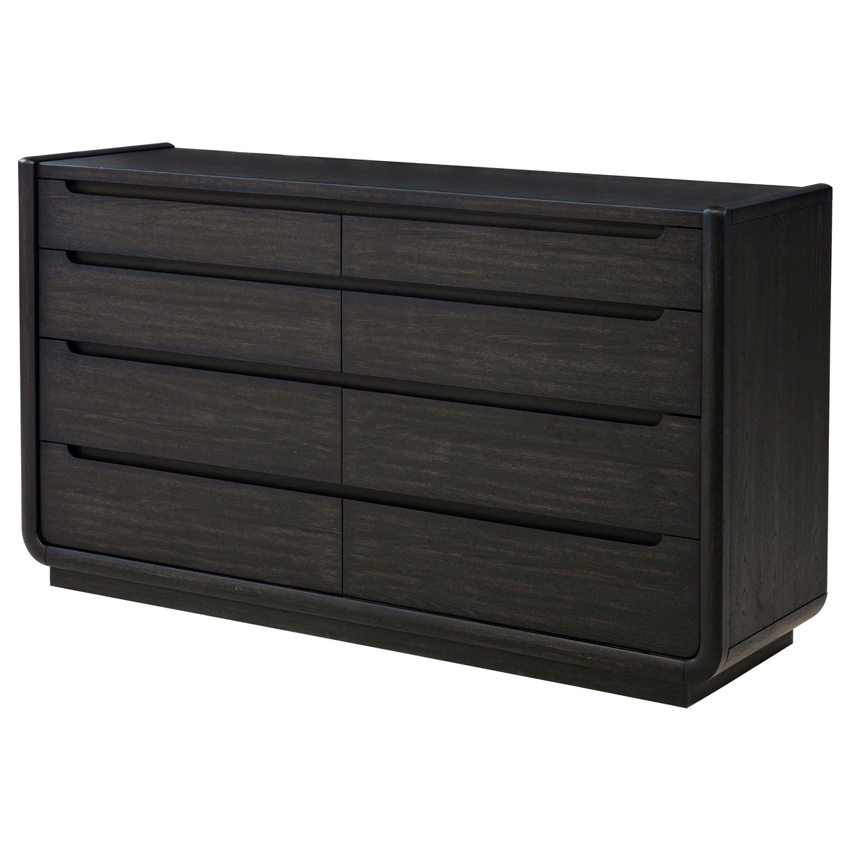 Leandro Burnished Black 8-Drawer Bedroom Dresser from Coaster - Luna Furniture