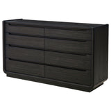 Leandro Burnished Black 8-Drawer Bedroom Dresser from Coaster - Luna Furniture