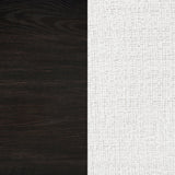 Leandro Burnished Black/Cream Upholstered Dining Arm Chair, Set of 2 from Coaster - Luna Furniture