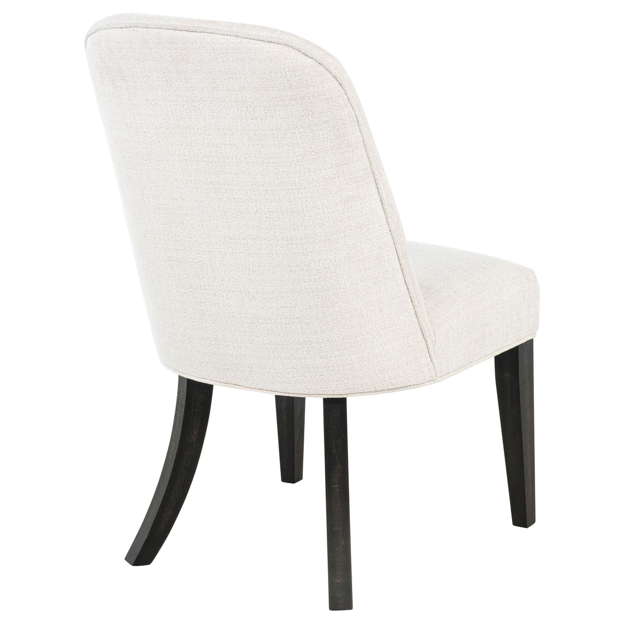 Leandro Cream Upholstered Dining Side Chair, Set of 2 from Coaster - Luna Furniture