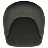 Leon Hunter Green Upholstered Accent Swivel Barrel Chair from Coaster - Luna Furniture