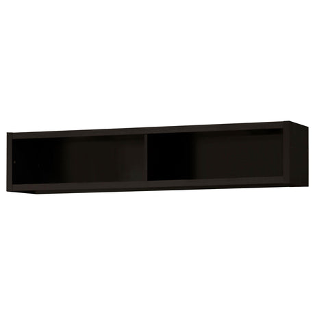 Lewes Cappuccino Bridge with 2 Encased Storage Compartments from Coaster - Luna Furniture