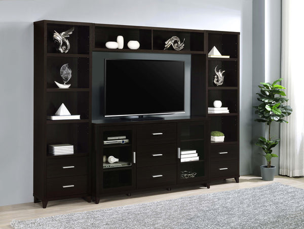 Lewes Cappuccino Bridge with 2 Encased Storage Compartments