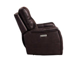 Lexington Canyon Walnut Triple-Power Media Recliner from Steve Silver - Luna Furniture