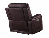 Lexington Canyon Walnut Triple-Power Media Recliner from Steve Silver - Luna Furniture
