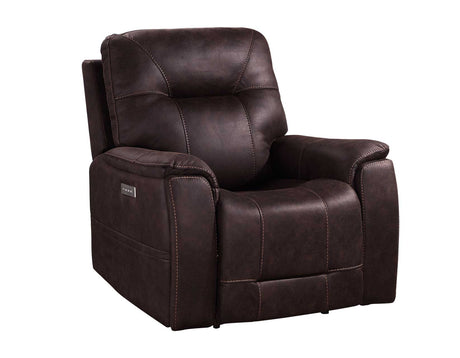 Lexington Canyon Walnut Triple-Power Media Recliner from Steve Silver - Luna Furniture