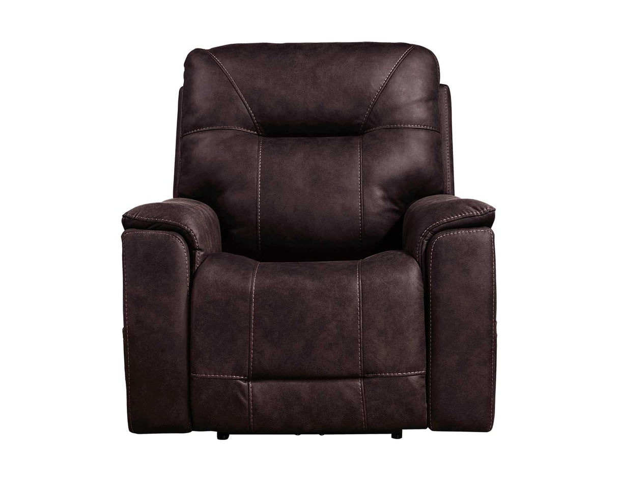 Lexington Canyon Walnut Triple-Power Media Recliner from Steve Silver - Luna Furniture