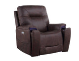 Lexington Canyon Walnut Triple-Power Media Recliner from Steve Silver - Luna Furniture