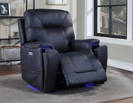 Lexington Ocean Blue Triple-Power Media Recliner from Steve Silver - Luna Furniture