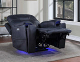 Lexington Ocean Blue Triple-Power Media Recliner from Steve Silver - Luna Furniture