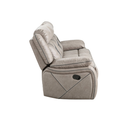 Tyson Gray 3-Piece Reclining Living Room Set from Steve Silver - Luna Furniture