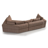 Amora Eggshell Walnut 2 Pc Sofa Bonfire Eggshell Walnut from Michael Amini - Luna Furniture