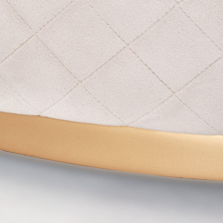 Ariana Gold Sofa Beige Gold from Michael Amini - Luna Furniture
