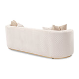 Ariana Gold Sofa Beige Gold from Michael Amini - Luna Furniture