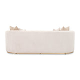 Ariana Gold Sofa Beige Gold from Michael Amini - Luna Furniture