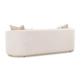 Ariana Gold Sofa Beige Gold from Michael Amini - Luna Furniture