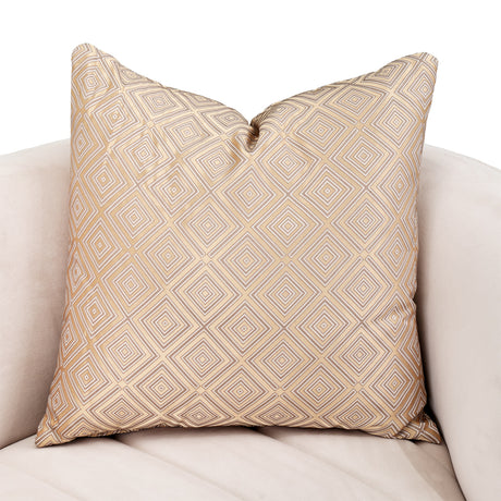 Ariana Gold Sofa Beige Gold from Michael Amini - Luna Furniture