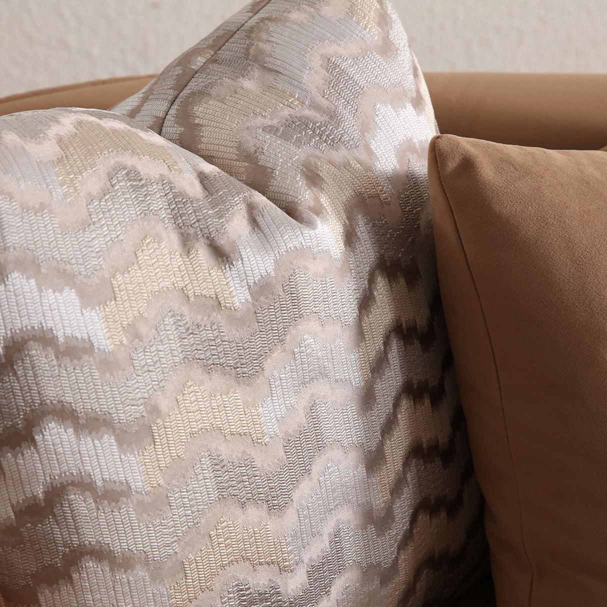 Ariana Gold Sofa Caramel Gold from Michael Amini - Luna Furniture