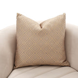 Ariana Gold Loveseat Beige Gold from Michael Amini - Luna Furniture