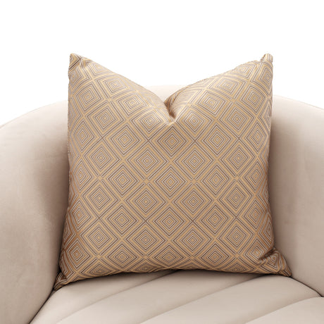 Ariana Gold Loveseat Beige Gold from Michael Amini - Luna Furniture