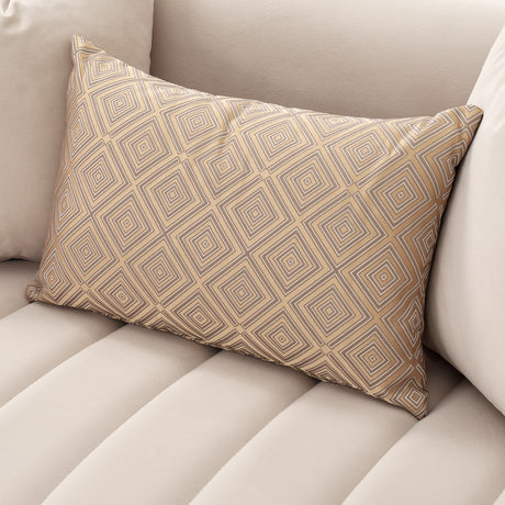 Ariana Gold Loveseat Beige Gold from Michael Amini - Luna Furniture