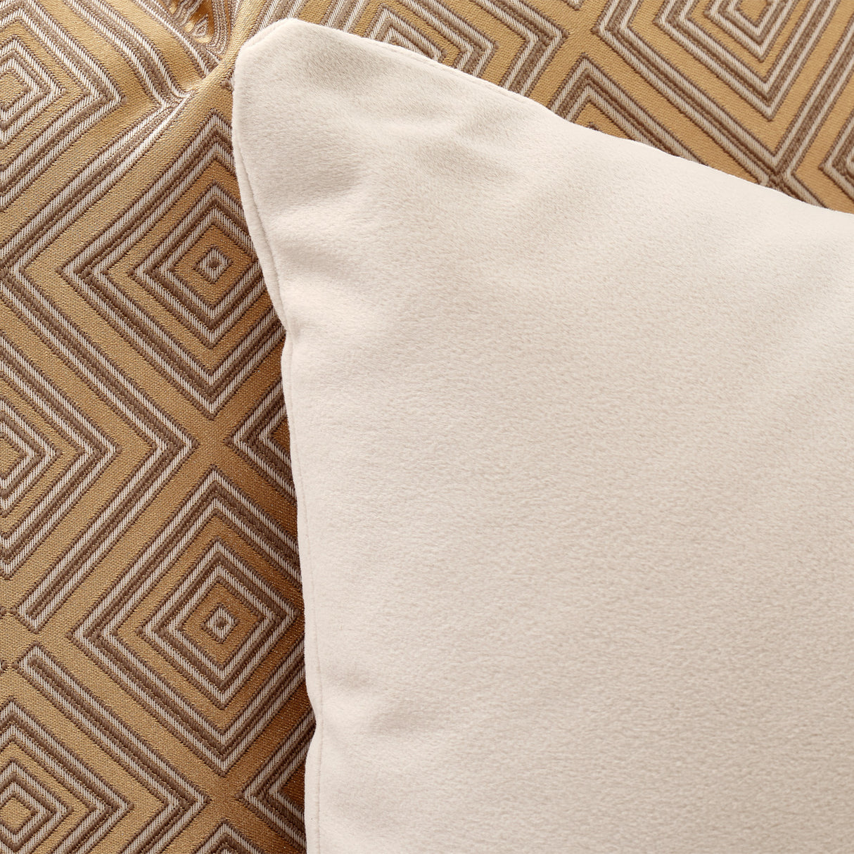 Ariana Gold Loveseat Beige Gold from Michael Amini - Luna Furniture