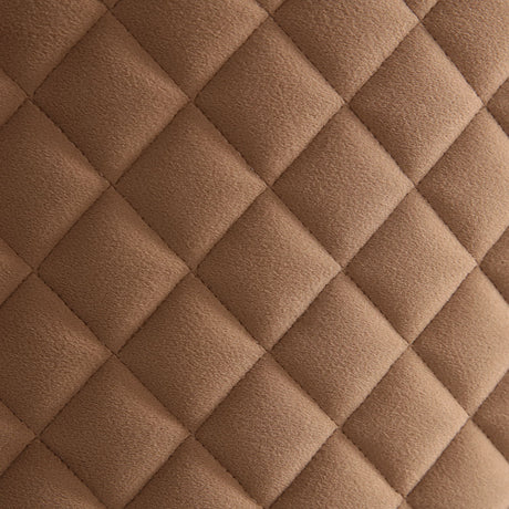 Ariana Gold Chair Caramel Gold from Michael Amini - Luna Furniture